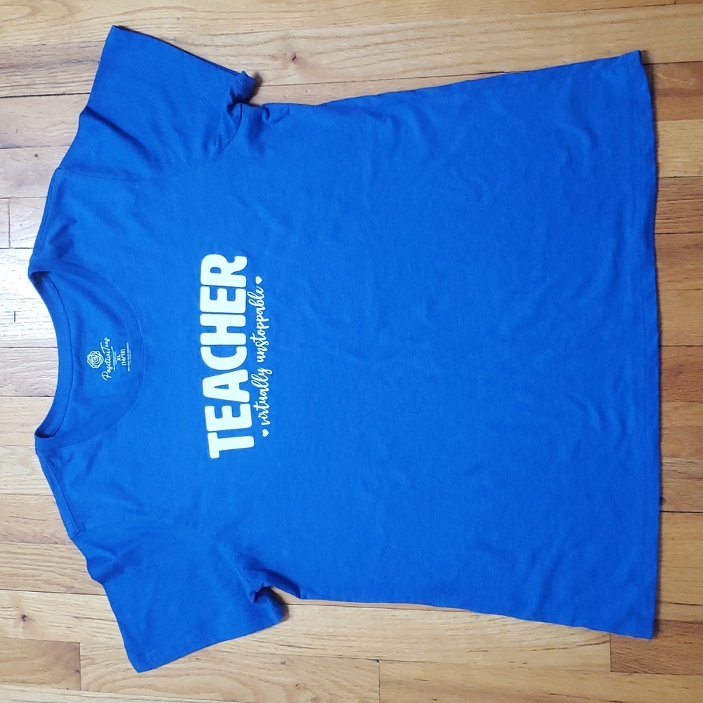 PositiviTees XL Teacher T-Shirt EUC